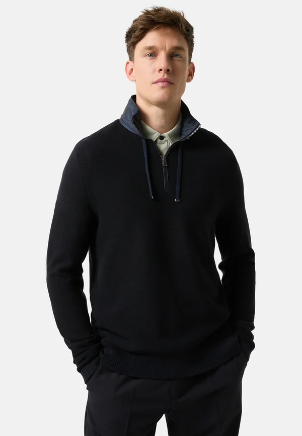 TROYER PHINEAS - Strickpullover - navy blau