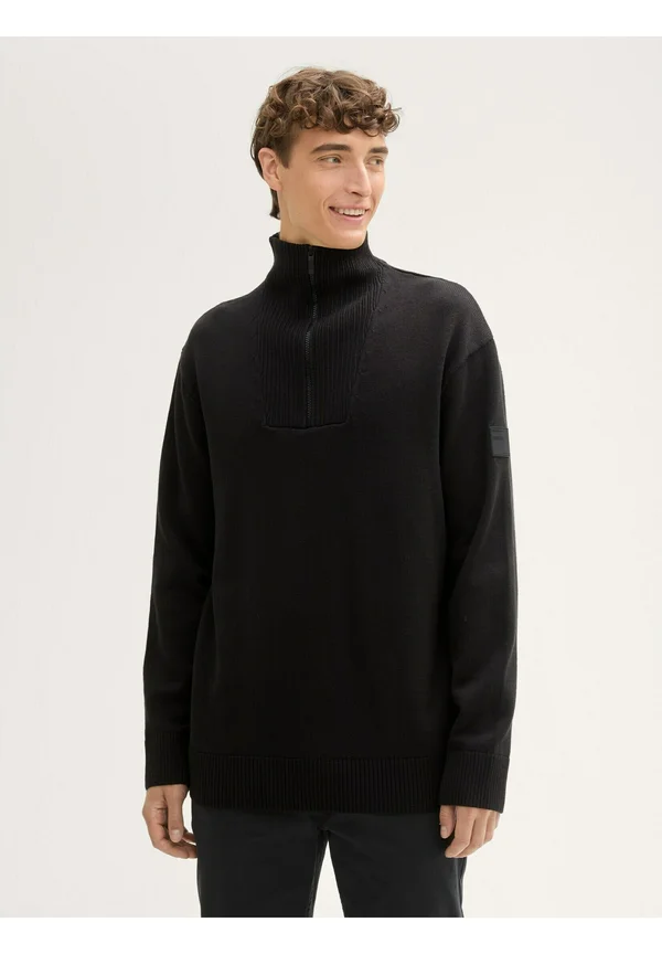 TROYER STRICK
 - Strickpullover - black