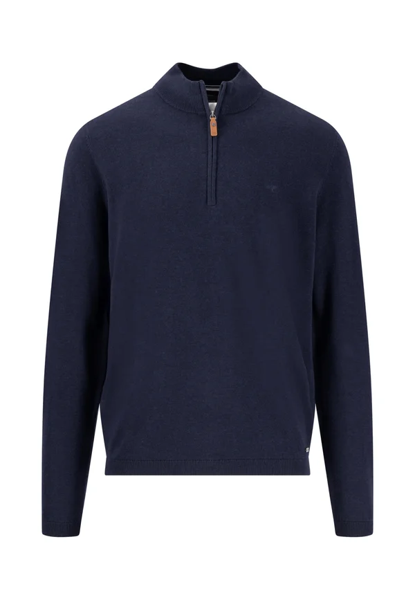 TROYER - Strickpullover - dunkelblau