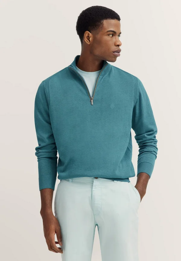 TROYER - Strickpullover - flaschengrün
