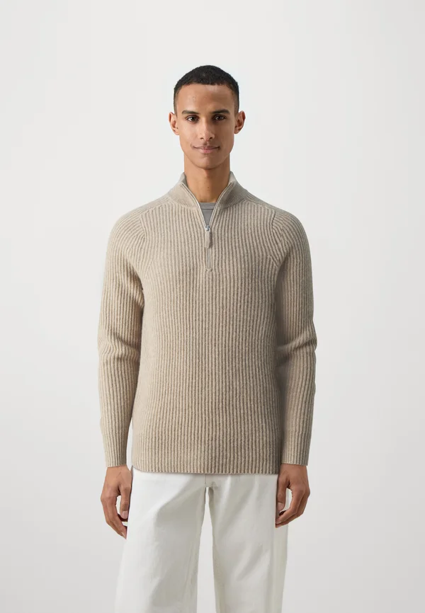 TROYER - Strickpullover - mushroom