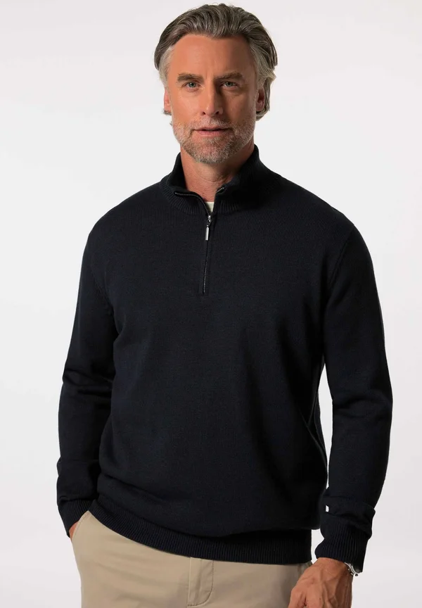 TROYER - Strickpullover - navy blue