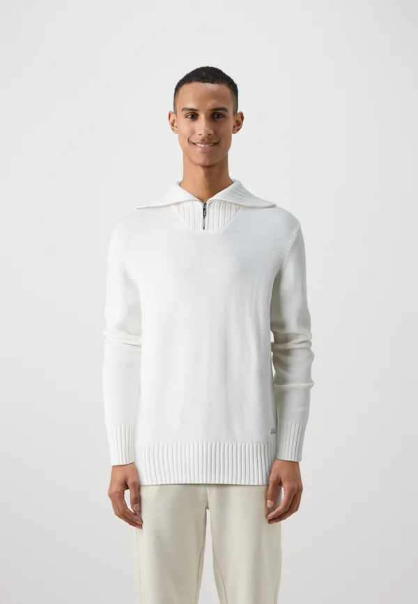 TROYER - Strickpullover - offwhite