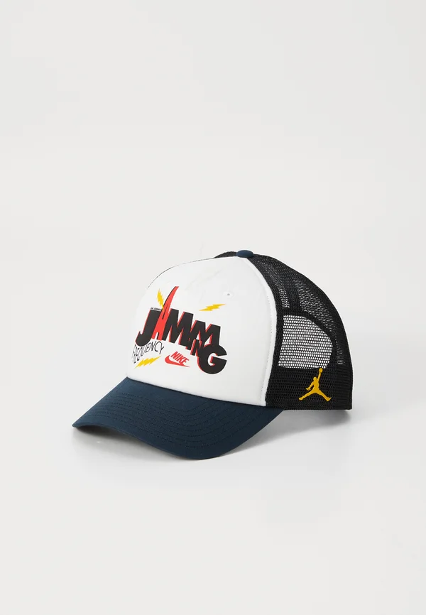 TRUCKER - Cap - sail/black/university gold-coloured