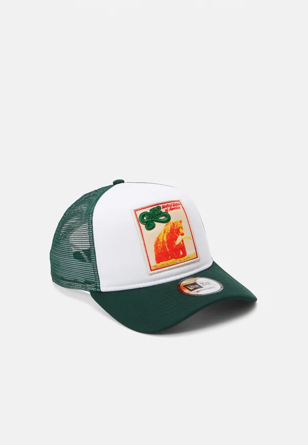 TRUCKER UNISEX - Cap - white/dark green