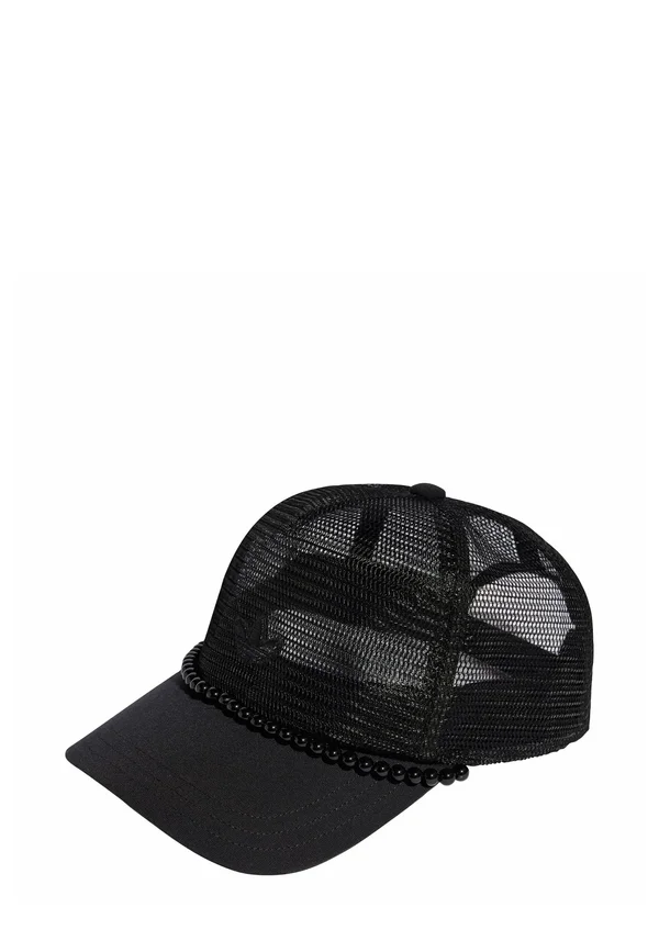 TRUCKER WITH BEADS - Cap - black