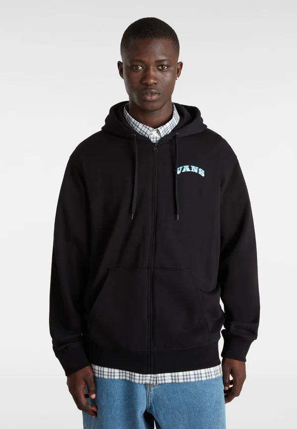 TRUE WAVES FULL ZIP - Sweatjacke - black