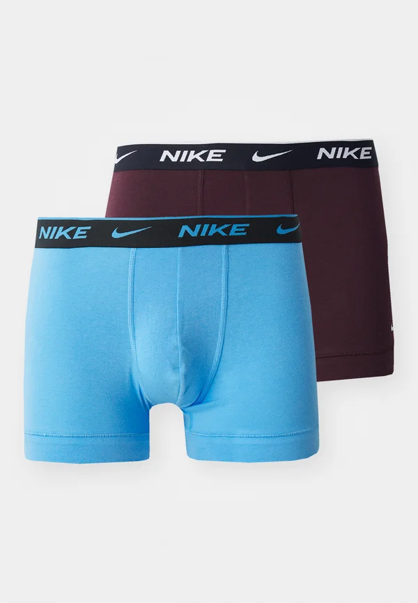 TRUNK 2 PACK - Panties - uni blue/burgundy crush