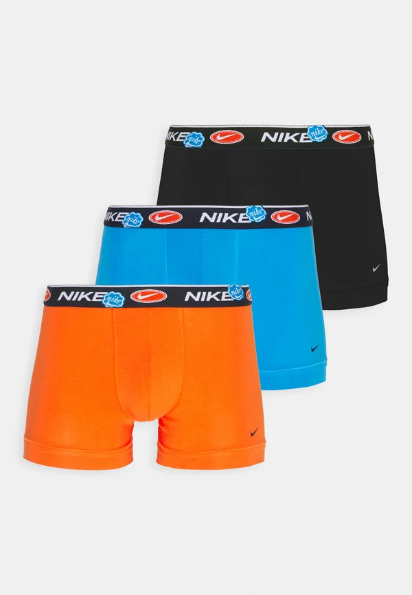 TRUNK 3 PACK - Panties - apricot/blue/black