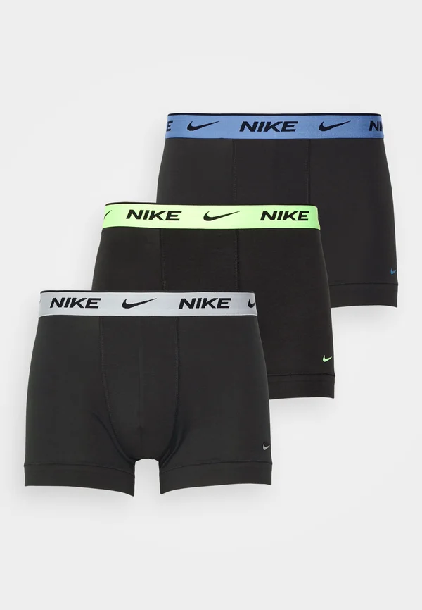 TRUNK 3 PACK - Panties - black/lime/purple/grey