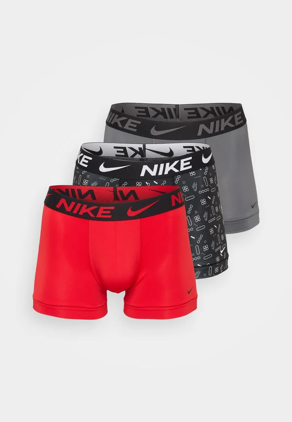TRUNK 3 PACK - Panties - black/red/dark grey