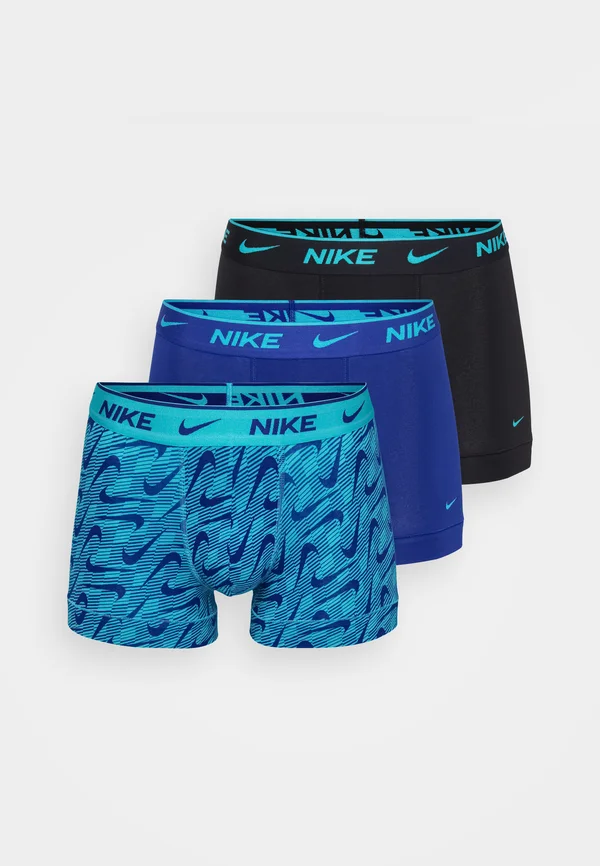 TRUNK 3 PACK - Panties - black/royal blue