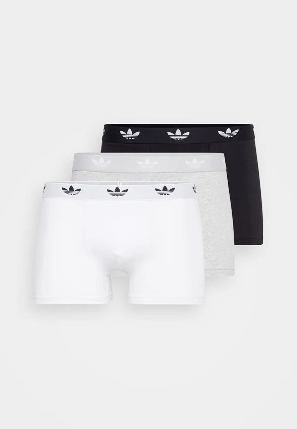 TRUNK 3 PACK - Panties - grey/black/white