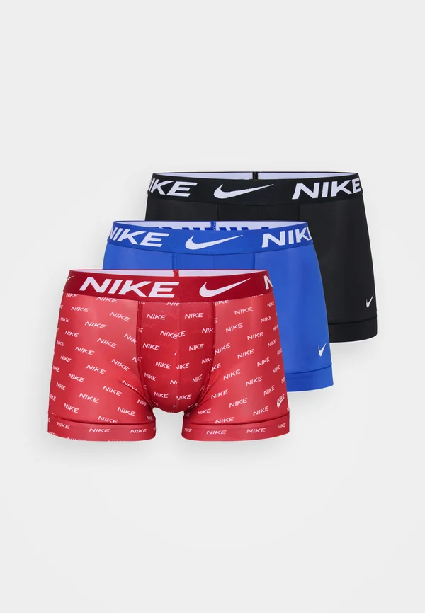 TRUNK 3 PACK - Panties - gym red/game royal/black
