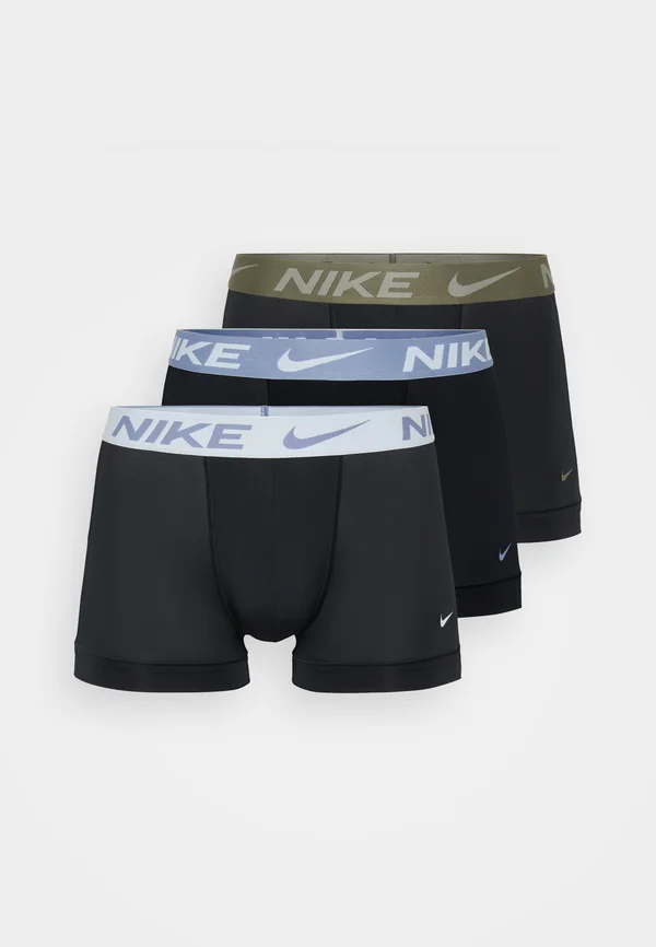 TRUNK 3 PACK - Panties - light grey/medium olive/purple