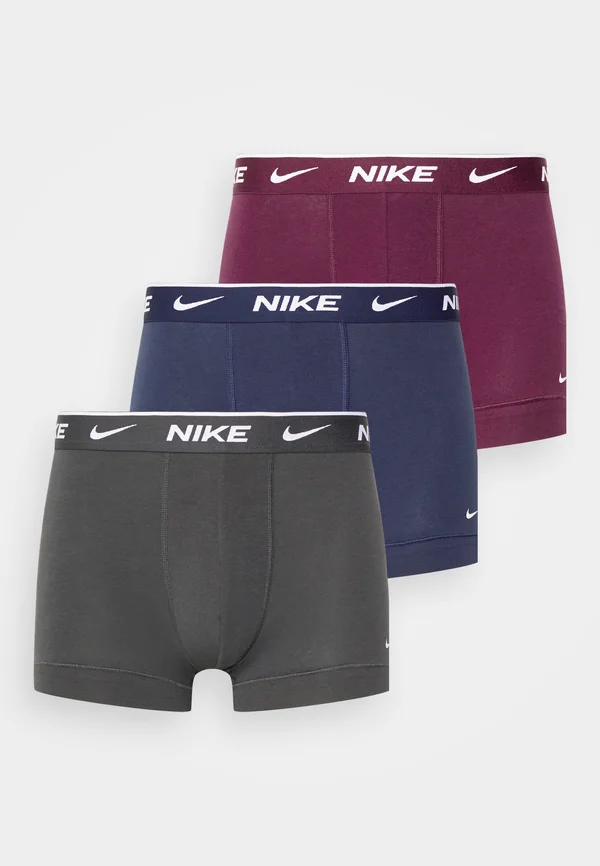 TRUNK 3 PACK - Panties - midnight navy/ bordeaux/ anthacite