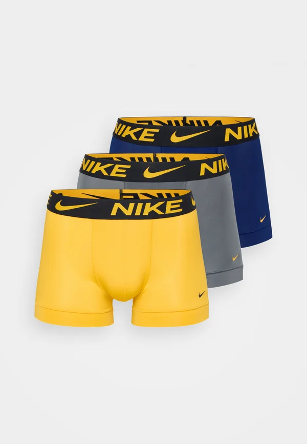 TRUNK 3 PACK - Panties - uni gold/dark grey/blue void