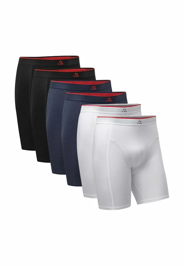 TRUNKS 6-PACK - Panties - black navy white