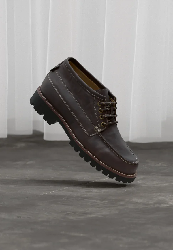 TUDOR - Schnürstiefelette - chestnut