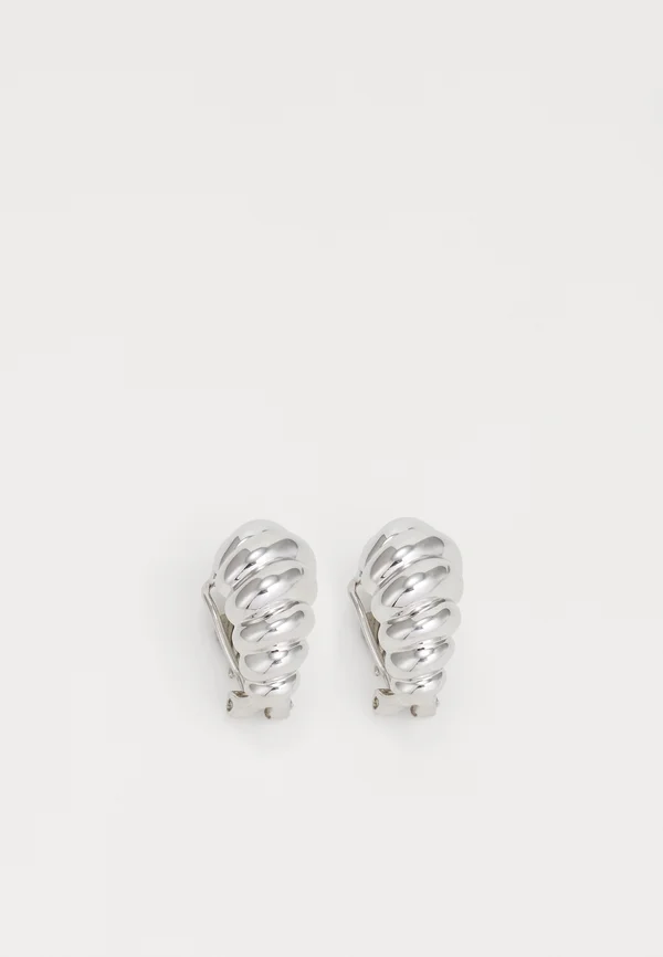 TULIP EARRINGS  - Ohrringe - silver coloured
