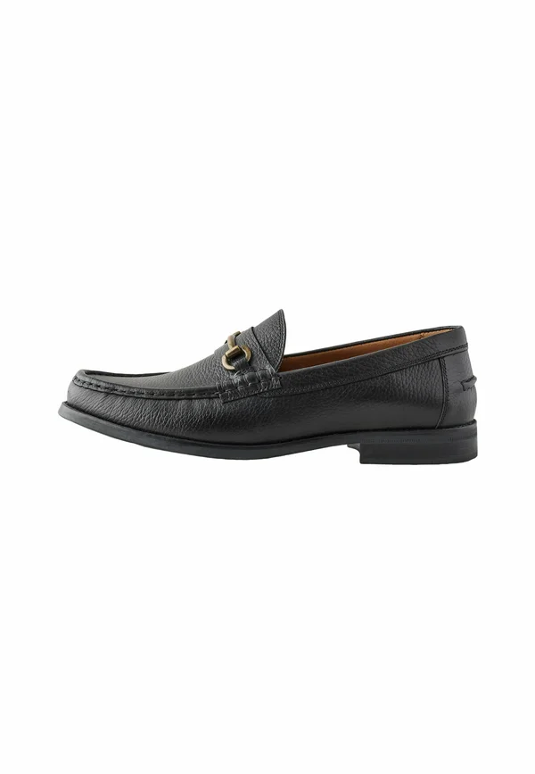 TUMBLED SNAFFLE LOAFERS - Business-Slipper - black