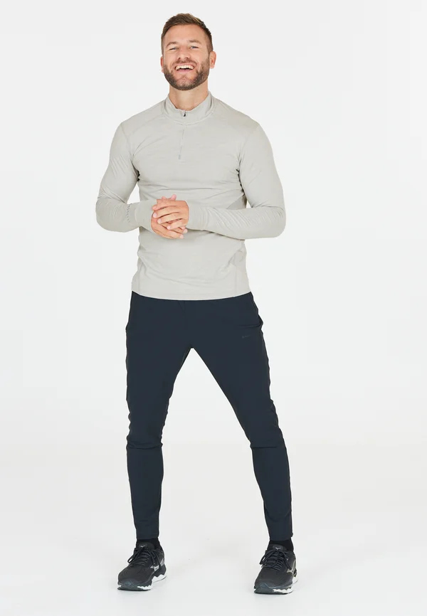 TUNE MIDLAYER - Langarmshirt - light grey melange