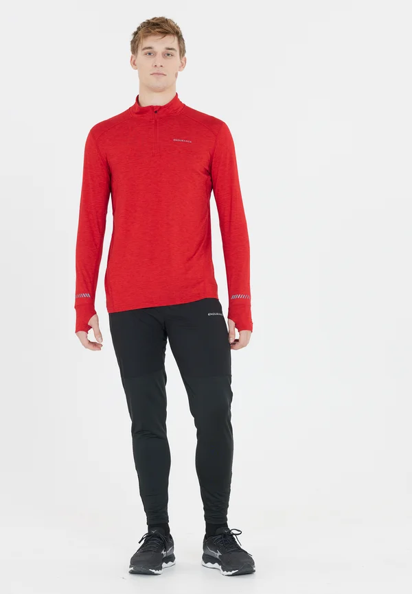 TUNE MIDLAYER - Langarmshirt - urban red