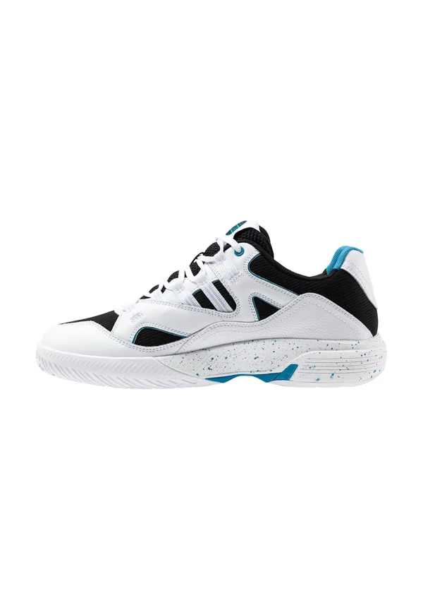 TURA TEAM - Sneaker low - white black blue moon
