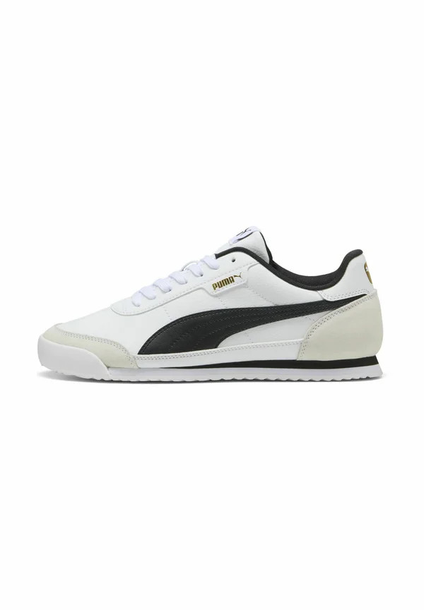 TURINO SNEAKERS - Sneaker low - white/black/vapor gray/gold