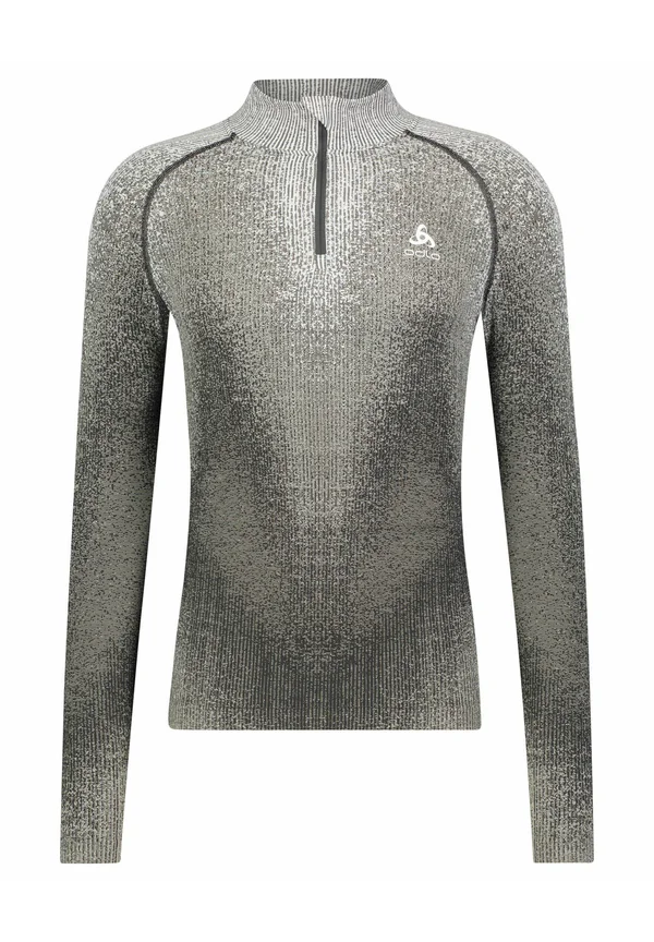 TURTLE NECK HALF ZIP PERFORMANCE WARM  - Unterhemd/-shirt - schwarz