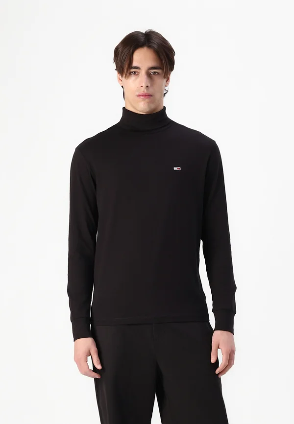 TURTLE NECK - Strickpullover - black