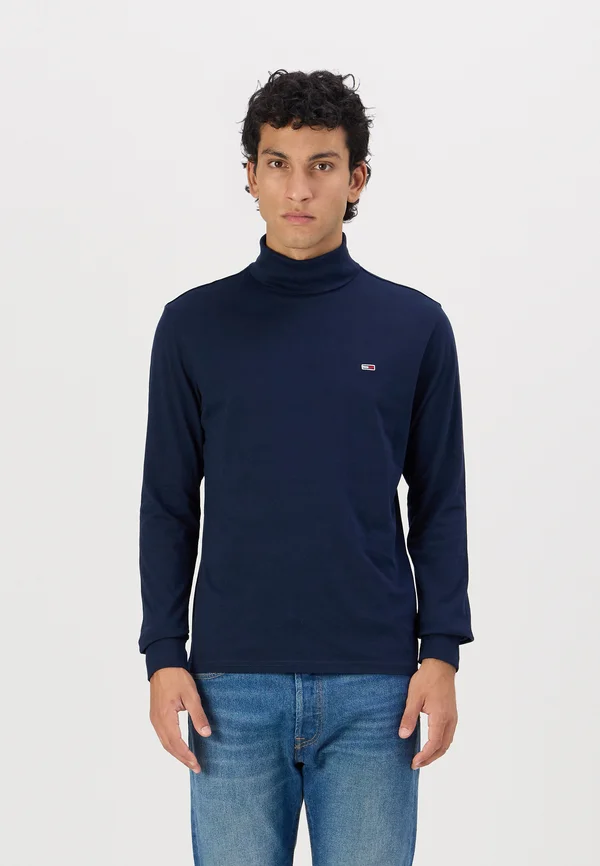 TURTLE NECK - Strickpullover - dark night navy