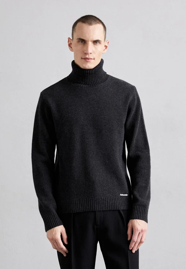 TURTLE - Strickpullover - dark grey