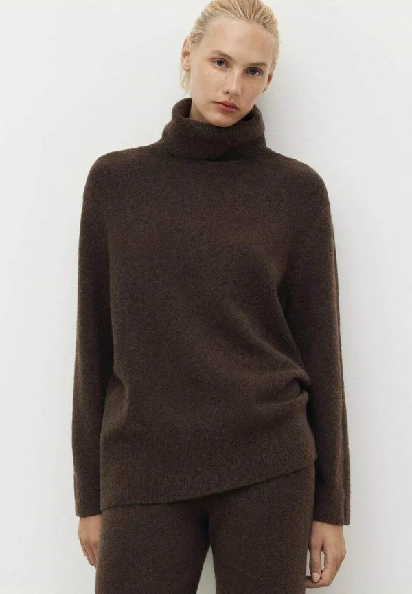 TURTLENECK  - Strickpullover - brown