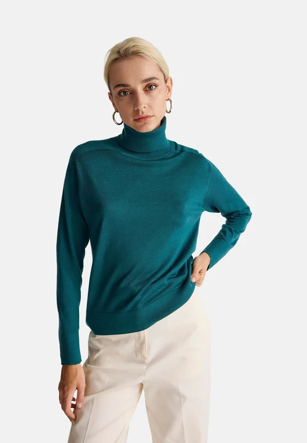 TURTLENECK - Strickpullover - green