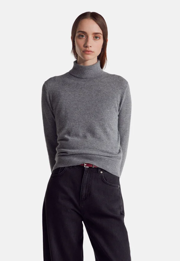 TURTLENECK - Strickpullover - grey
