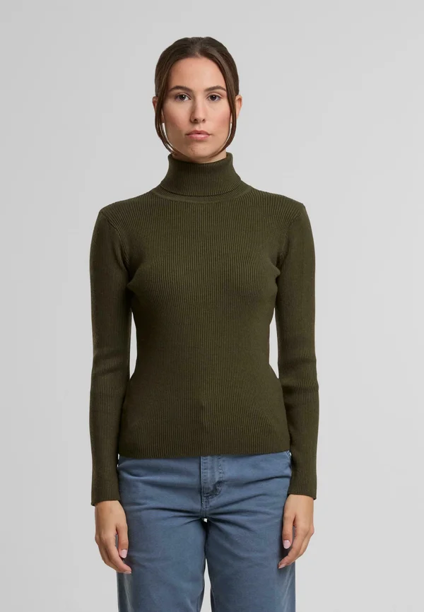 TURTLENECK - Strickpullover - khaki