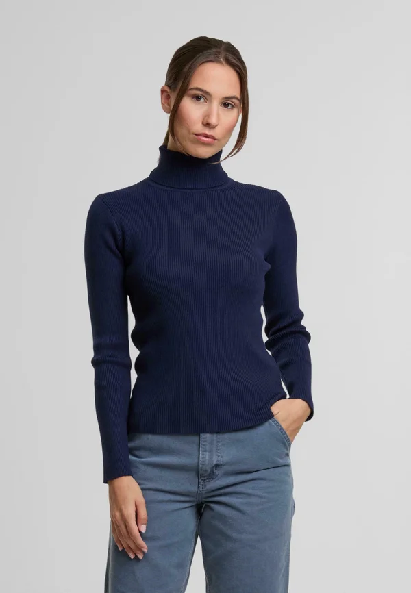TURTLENECK - Strickpullover - navy