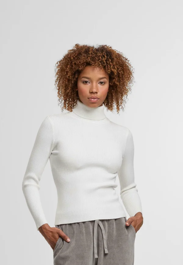 TURTLENECK - Strickpullover - offwhite