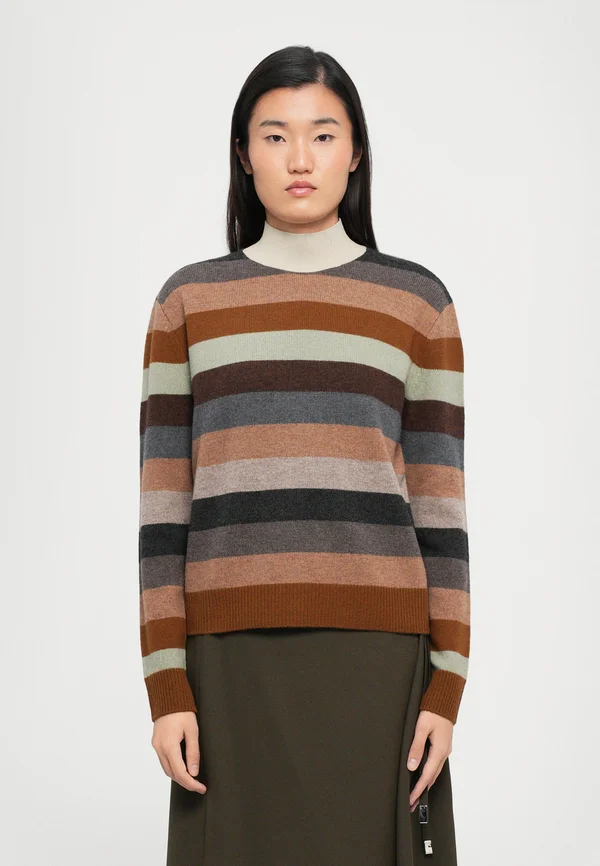 TURTLENECK - Strickpullover - sage grey