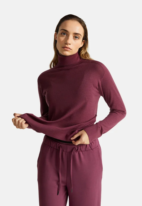 TURTLENECK   - Strickpullover - violet
