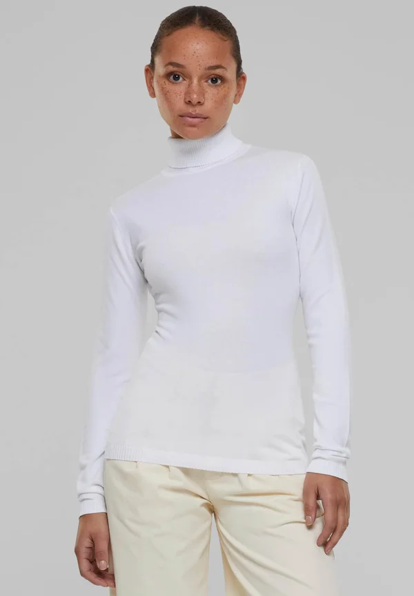 TURTLENECK  - Strickpullover - white