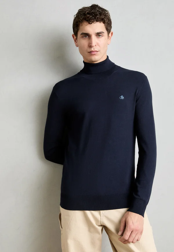 TURTLENECK SWEATER - Strickpullover - night