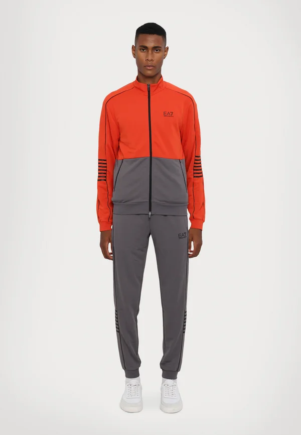 TUTA SPORTIVA - Trainingsanzug - orange/grey