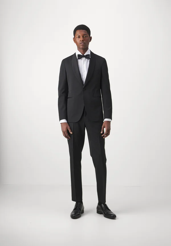 TUXEDO SHAWL - Anzug - black