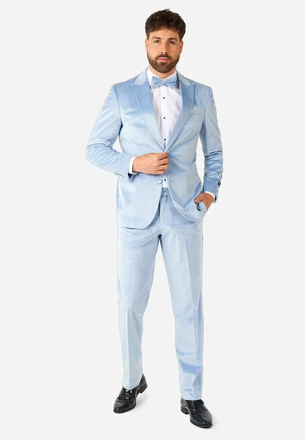 TUXEDO VELVET - Anzug - blue
