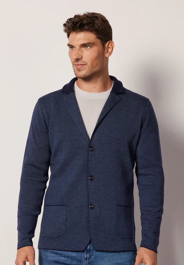 TWEED - Sakko - blue