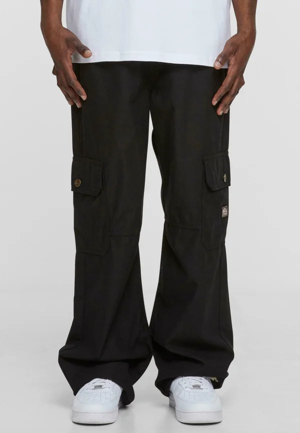 TWILL CARGO  - Cargohose - black