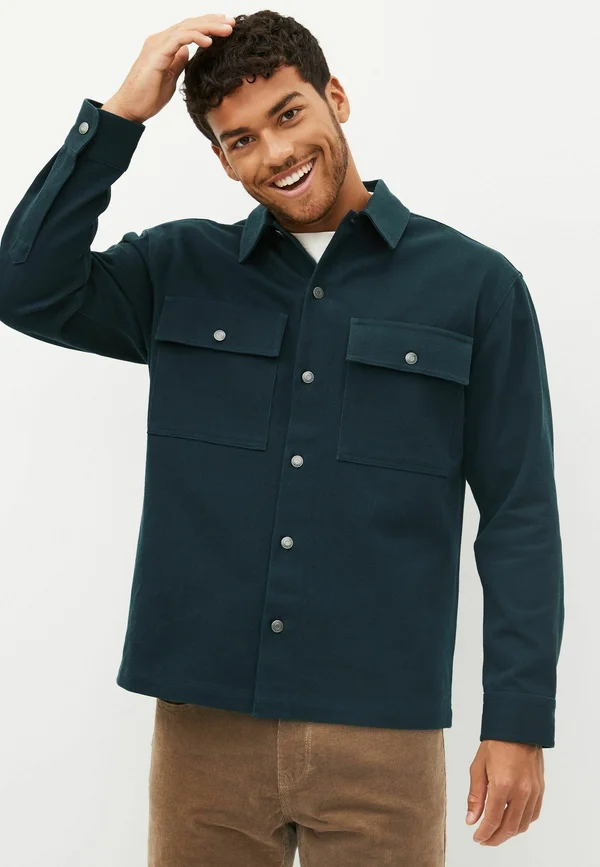 TWIN POCKET - Leichte Jacke - navy blue