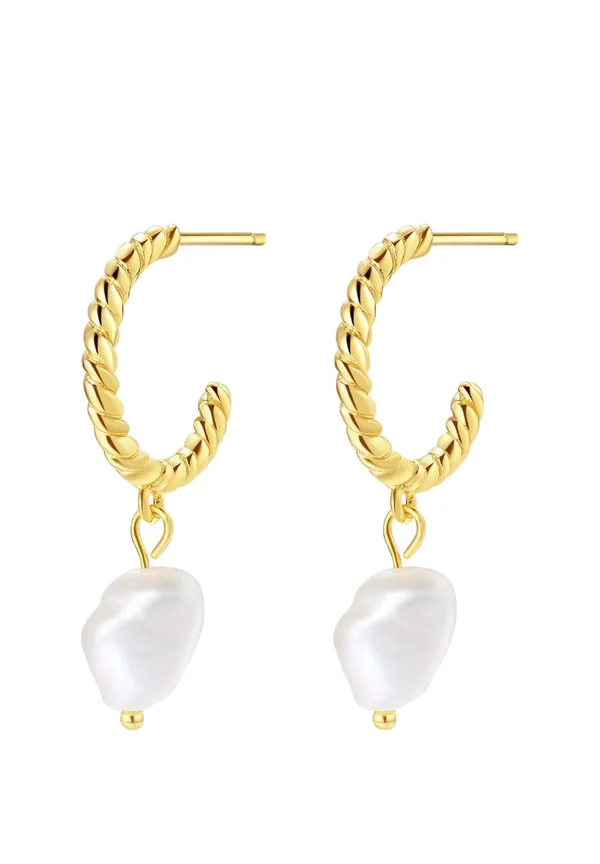 TWISTED DROP CREOLEN - Ohrringe - goldfarben